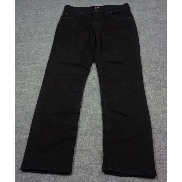 Origin Relaxed Jeans Mens 32x29 Black Performance Denim Stretch Made In USA - Picture 1 of 14